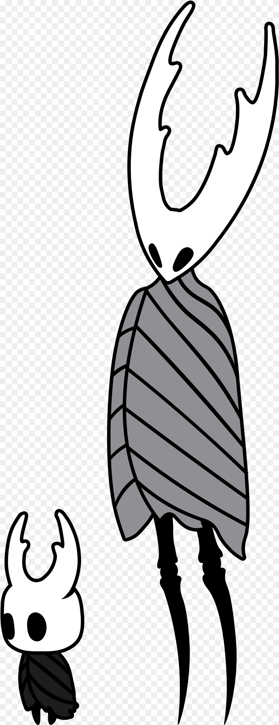 Hollow Knight Fictional Character, Stencil, Logo, Animal, Fish Png