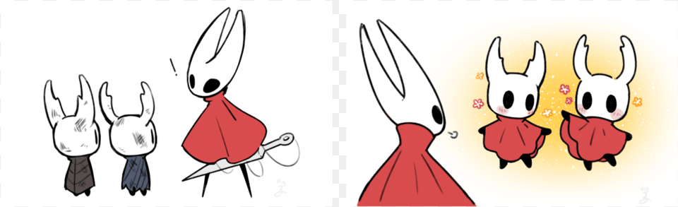 Hollow Knight Hornet Cute, Book, Comics, Publication, Baby Free Png