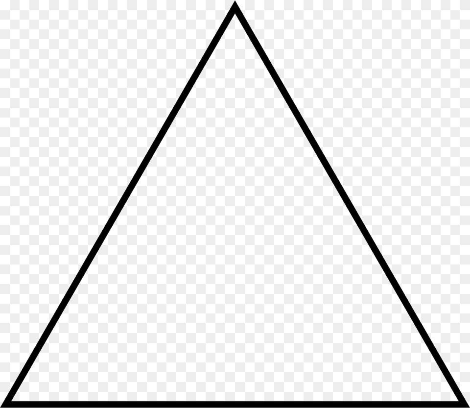 Hollow Triangle Equilateral Triangle Png