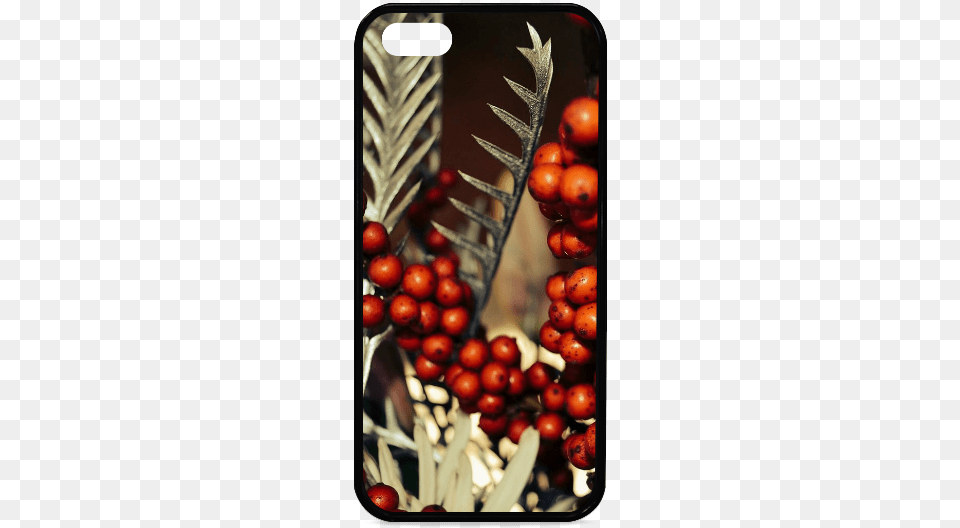 Holly Berries 715 Rubber Case For Iphone 55s Mobile Phone Case, Food, Fruit, Plant, Produce Png Image