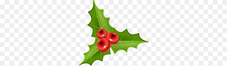 Holly Berries Clipart Clip Art Images, Leaf, Plant, Food, Fruit Free Png Download