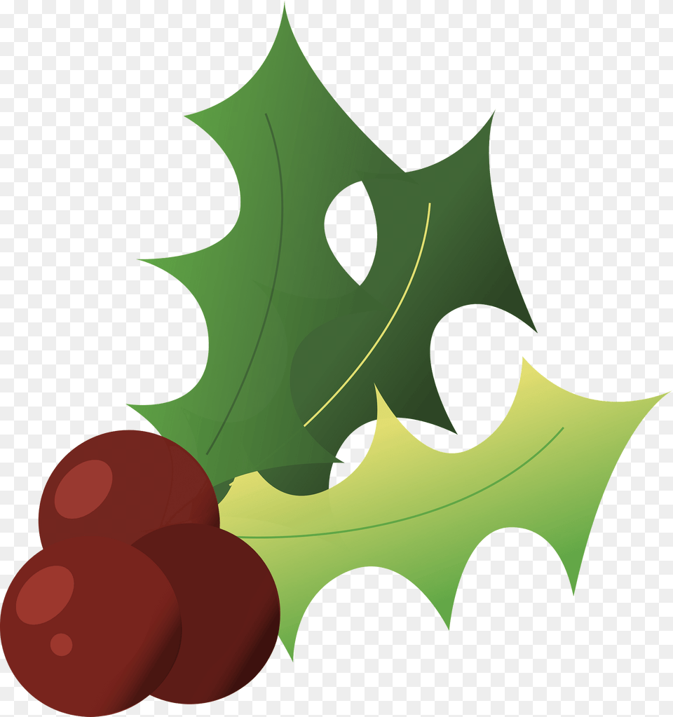 Holly Berry Clipart, Leaf, Plant, Food, Fruit Png Image