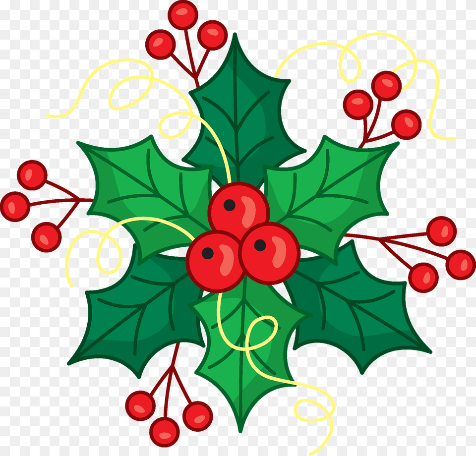Holly Clipart, Art, Pattern, Graphics, Floral Design Png Image