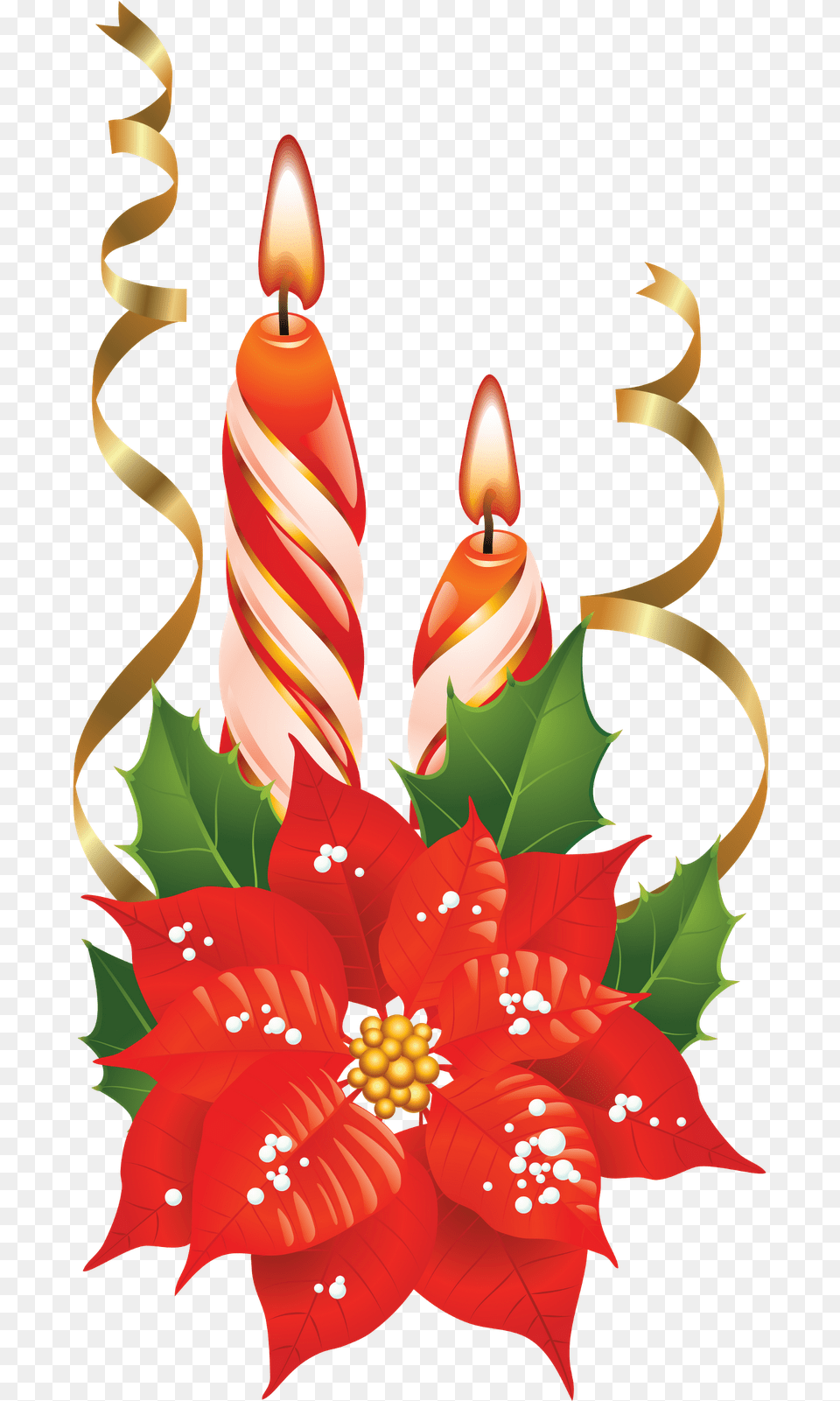 Holly Clipart Design Transparent For Christmas Greeting, Art, Pattern, Graphics, Floral Design Free Png Download