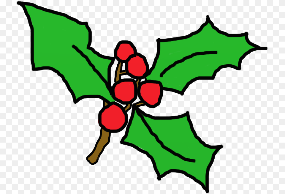 Holly For Booklet, Leaf, Plant, Food, Fruit Free Transparent Png