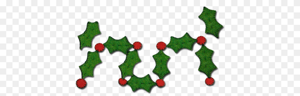Holly Garland, Pattern, Accessories, Earring, Jewelry Png Image