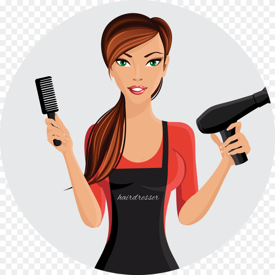 Holly Hairstylist Cleaner, Adult, Person, Female, Woman Png