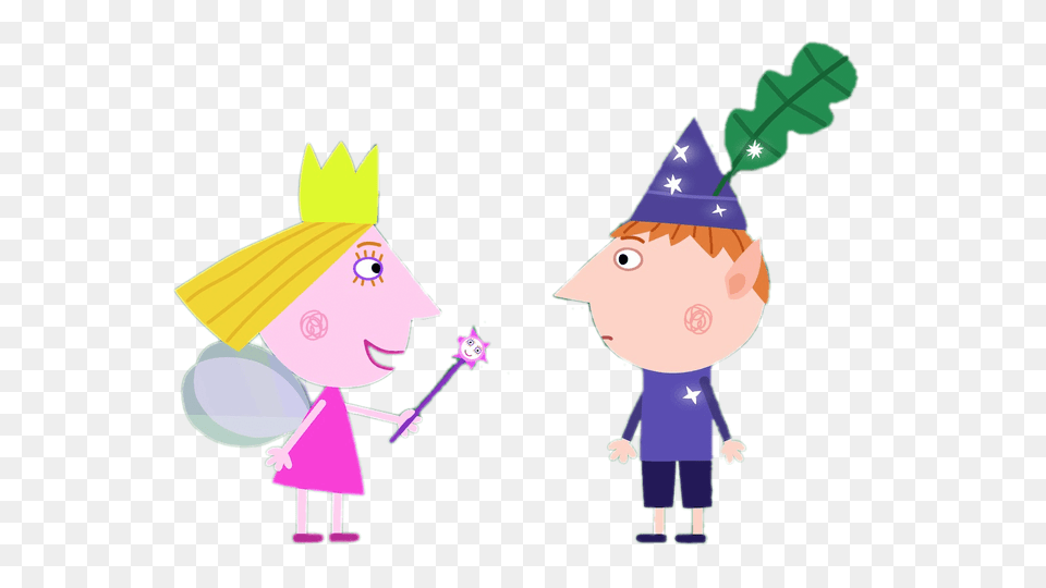 Holly Putting Spell On Ben, Person, People, Elf, Baby Png