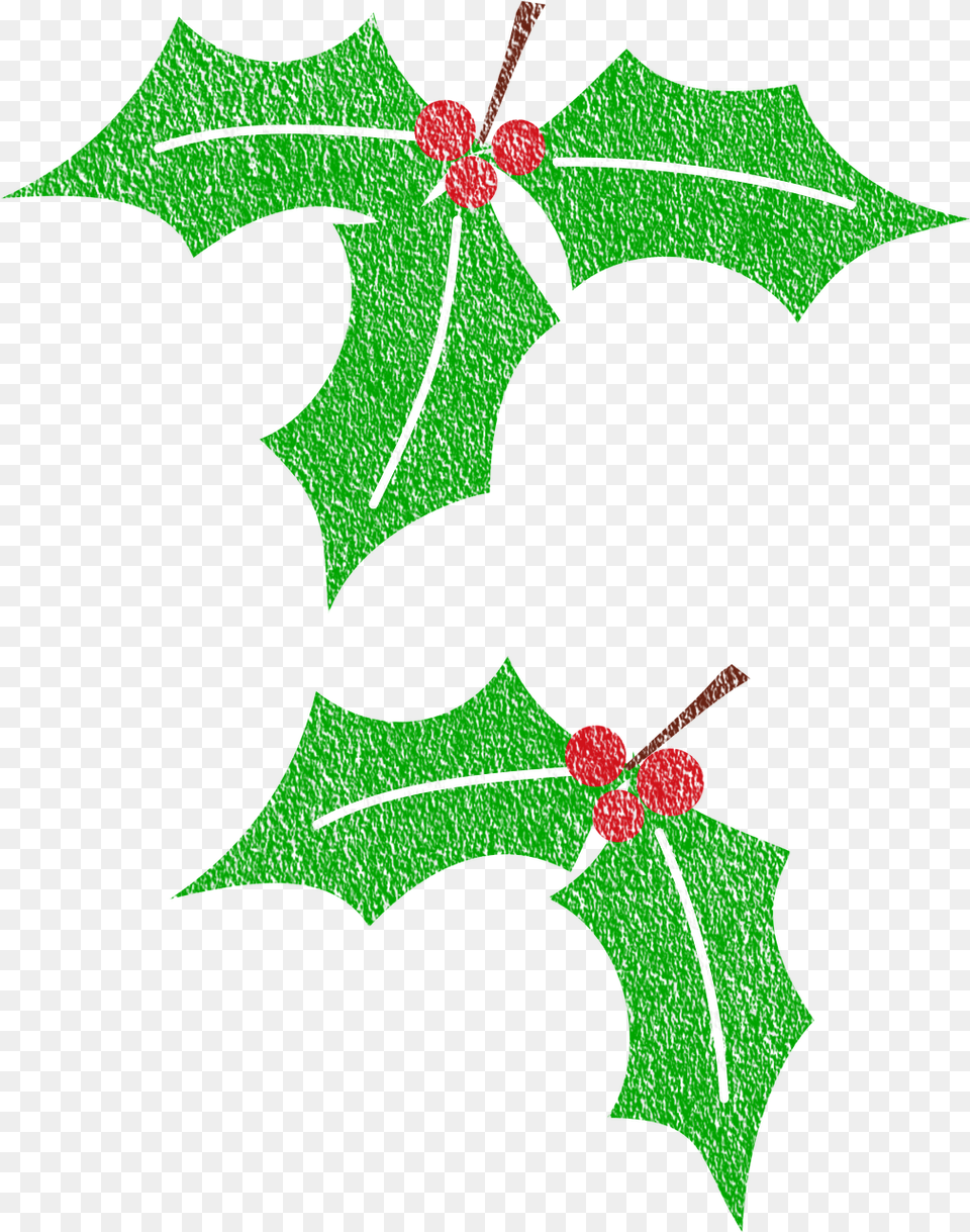 Hollystencilchristmasholidaychristmas Holly Free Image Holly Stencil, Leaf, Plant, Green, Pattern Png