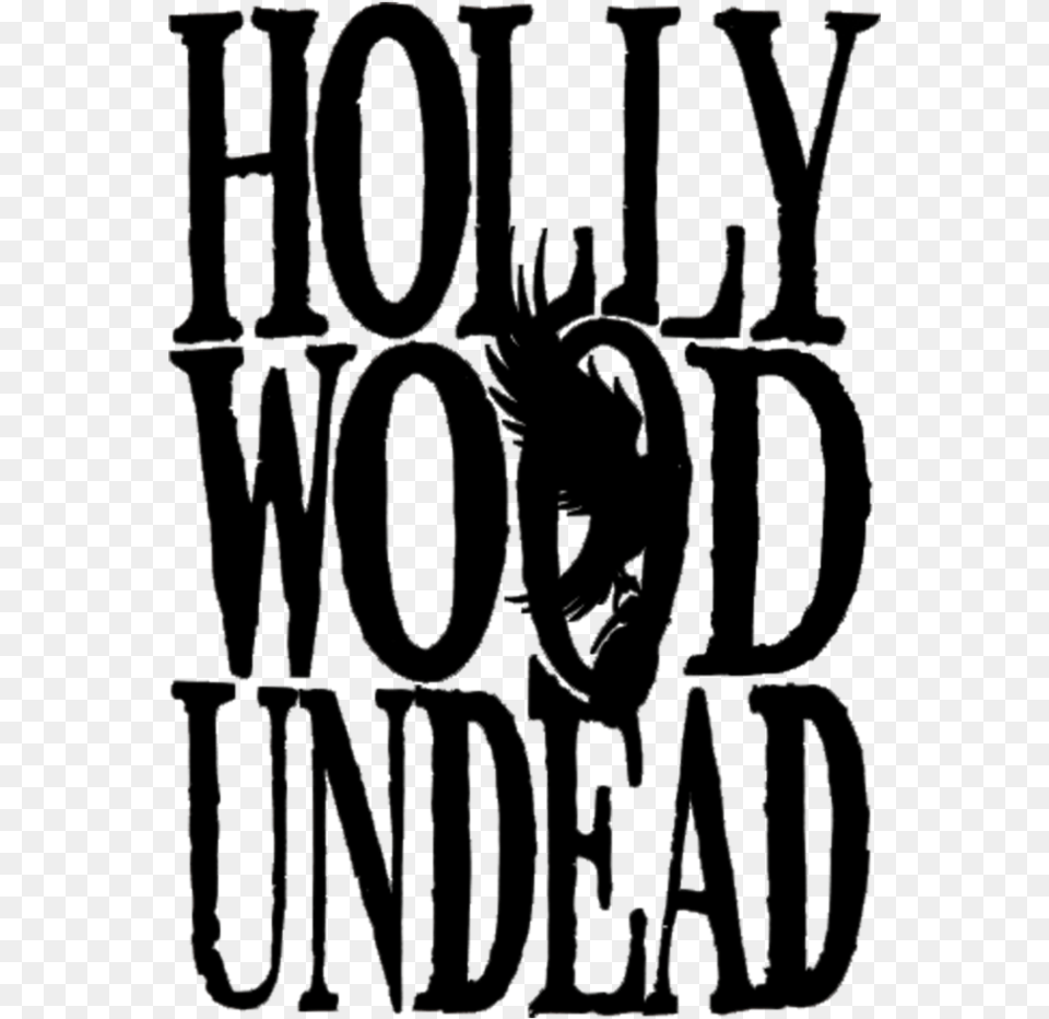 Hollywood Clipart Sign Calligraphy, Text Free Png