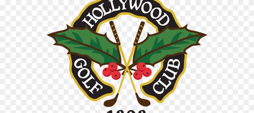 Hollywood G C Club Courses New Jersey State Golf, Logo, Leaf, Plant, Symbol Free Png