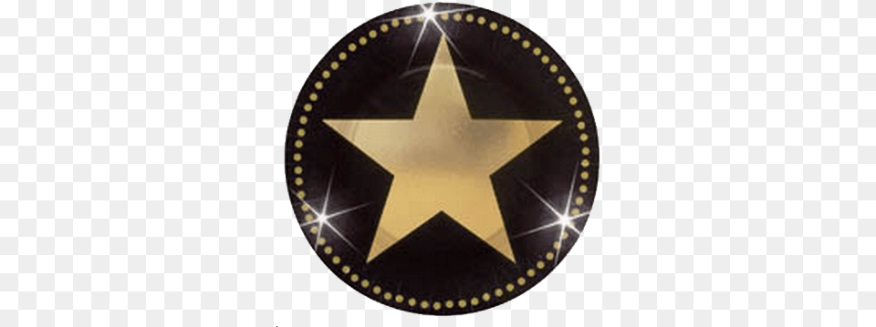 Hollywood Gold Stars Hollywood Star On Door, Symbol, Disk, Star Symbol Png