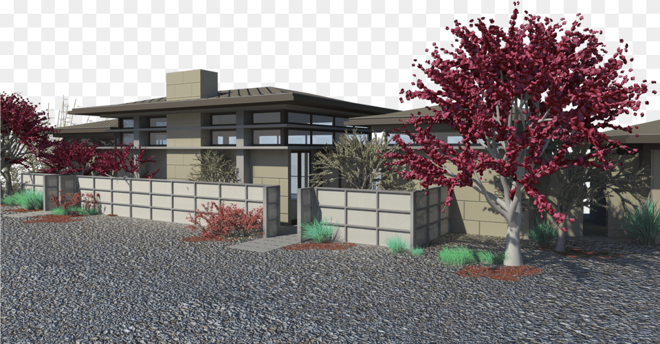 Hollywood Hills California In Progress House, Tree, Road, Plant, Gravel Png