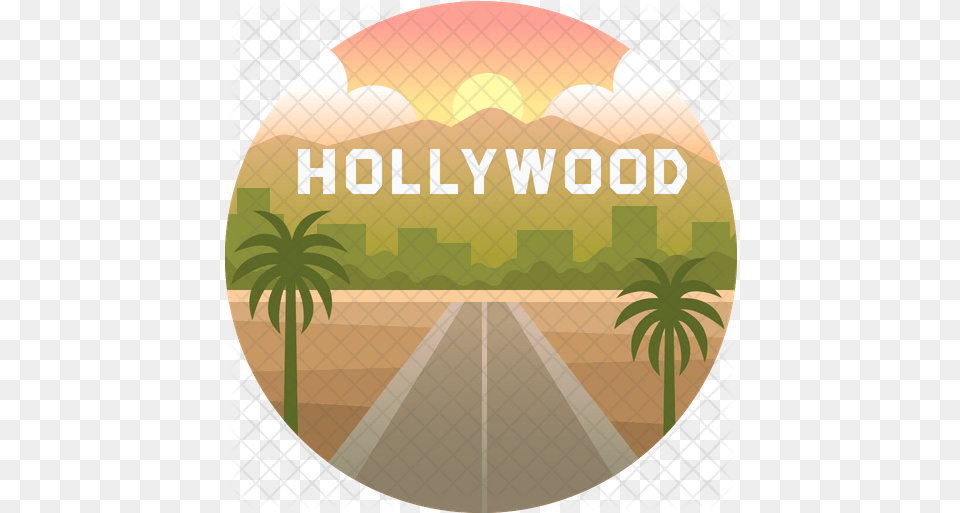 Hollywood Icon Fresh, Summer, Photography, Road, Path Free Transparent Png