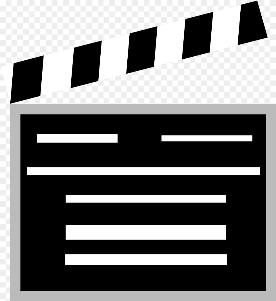 Hollywood Movie Clipart Transparent Clip Art, Fence, Clapperboard Png