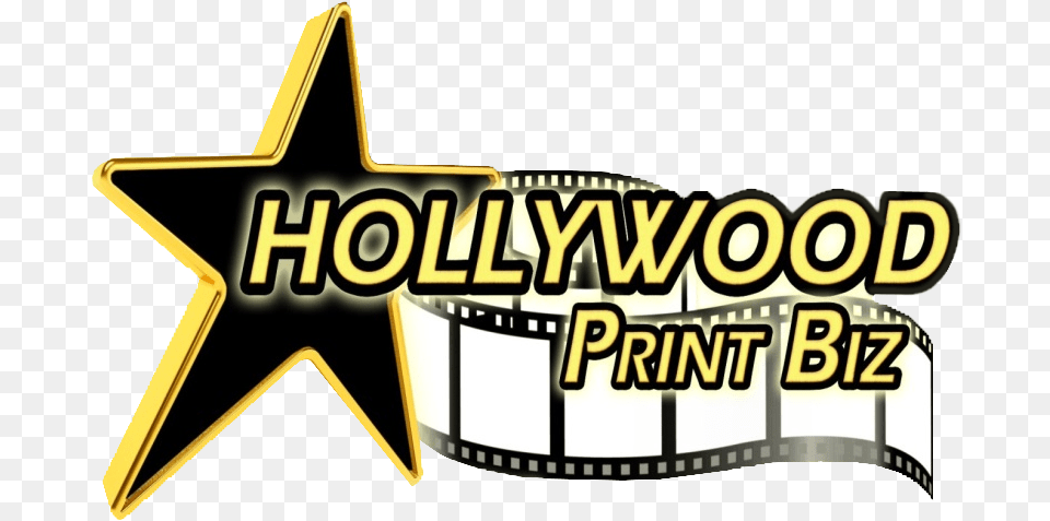 Hollywood Print Biz Hollywood, Symbol, Logo, Text Free Transparent Png