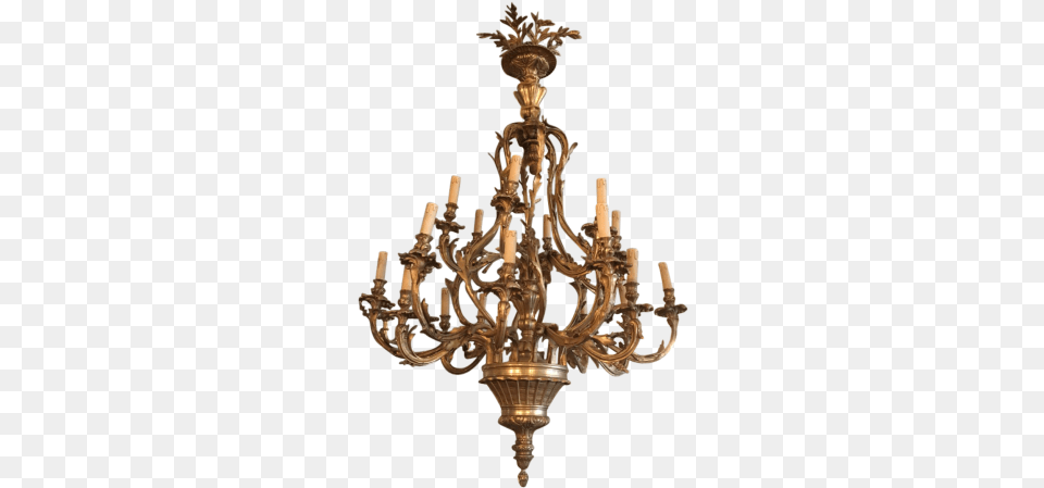 Hollywood Regency, Bronze, Chandelier, Lamp Free Transparent Png