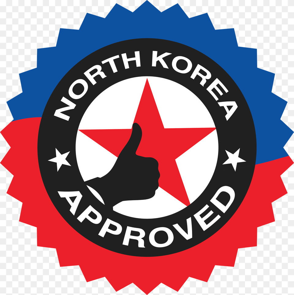 Hollywood S New Seal Of Approval North Korea Seal Of Approval, Logo, First Aid, Badge, Symbol Free Transparent Png