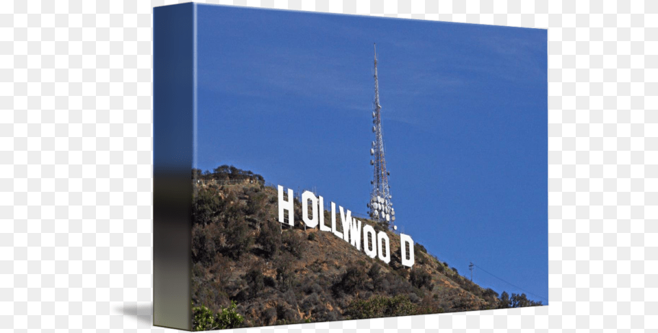 Hollywood Sign By Spaffordj Griffith Park, Hollywood Sign, Landmark Free Png Download