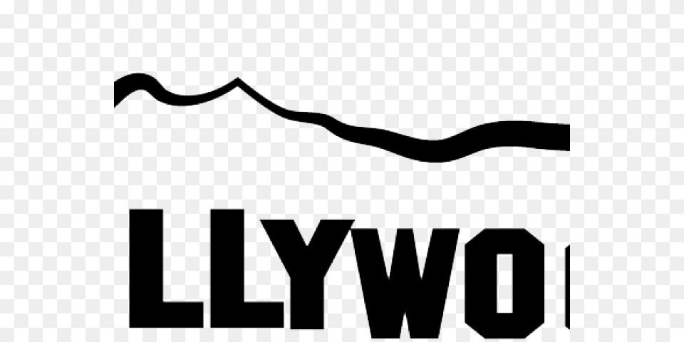 Hollywood Sign Clipart Walk Fame, Text, Outdoors, Smoke Pipe Free Png