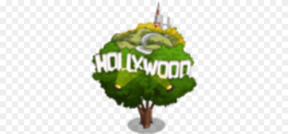 Hollywood Sign Tree Vertical, Green, Plant, Vegetation, Moss Free Png