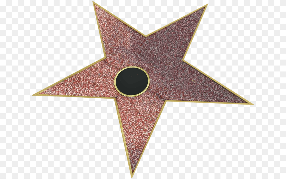 Hollywood Star 6 Image Walk Of Fame, Star Symbol, Symbol Free Transparent Png