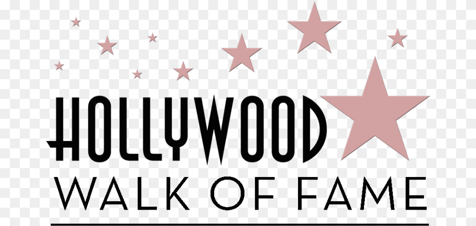 Hollywood Star Clipart Hollywood Walk Of Fame Stars, Star Symbol, Symbol Free Png Download