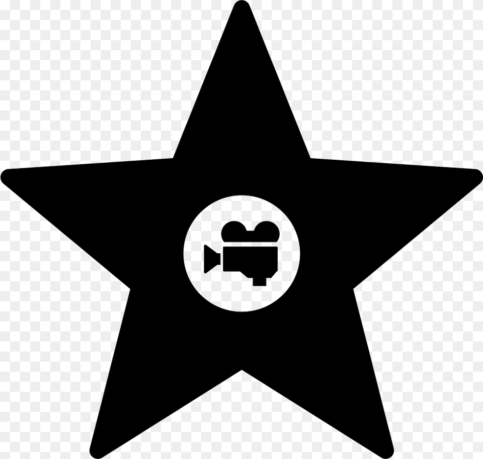 Hollywood Star Walk Of Fame Star Icon, Star Symbol, Symbol Png Image