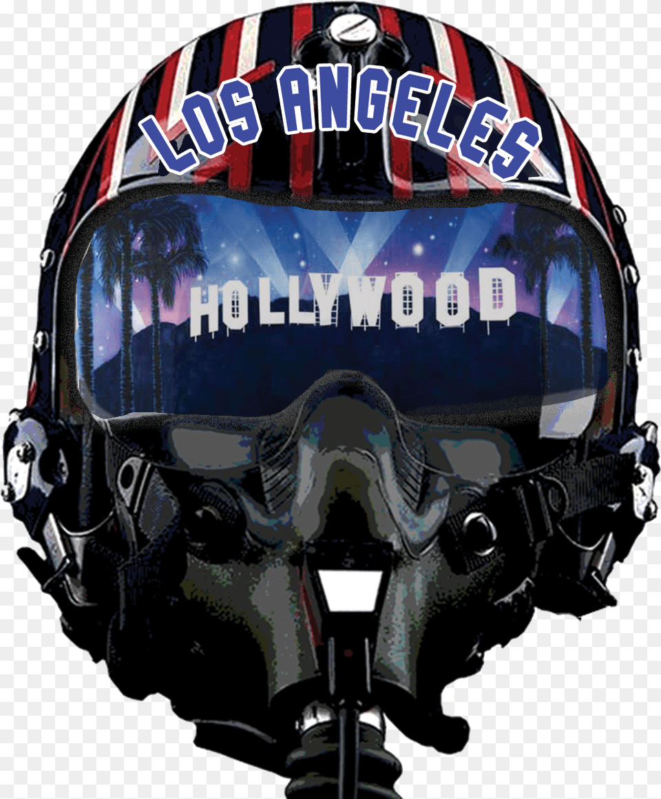 Hollywood Top Gun Helmet, Crash Helmet Free Transparent Png