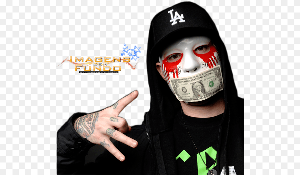 Hollywood Undead J Dog, Tattoo, Skin, Body Part, Person Free Transparent Png