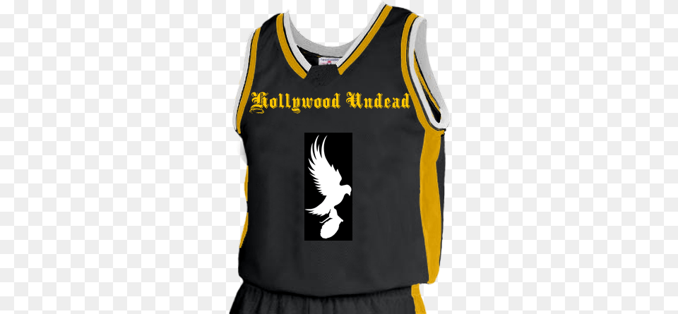 Hollywood Undead Lrod 92 6 Hu Maroon Basketball Jersey Design, Clothing, Shirt, T-shirt, Baby Free Png