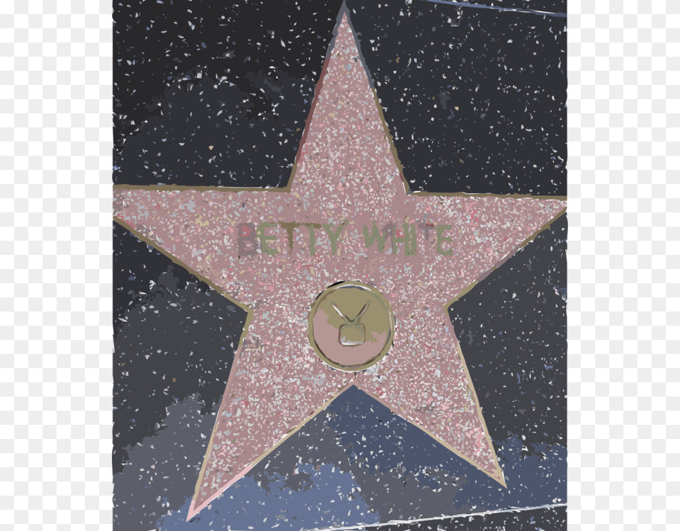 Hollywood Walk Of Fame Actor Television January 17 Betty White Walk Of Fame, Star Symbol, Symbol Png Image