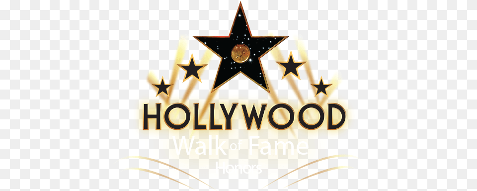 Hollywood Walk Of Fame Honors Hollywood Walk Of Fame, Symbol, Bulldozer, Machine Png Image