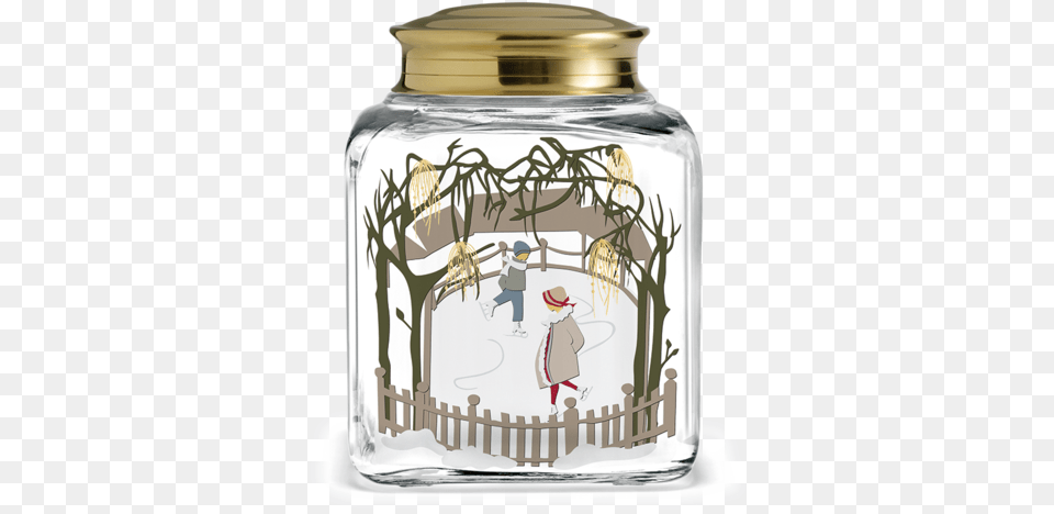 Holmegaard Christmas 2019 Biscuit Jar U2013 Normode Ozdobne Pojemniki Na Ciastka, Pottery, Baby, Bottle, Boy Free Png