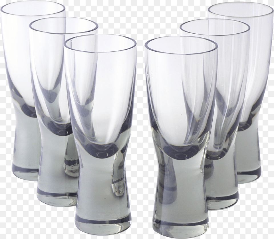 Holmegaard Small Smoked Hand Blown Shot Glasses Pint Glass Free Transparent Png