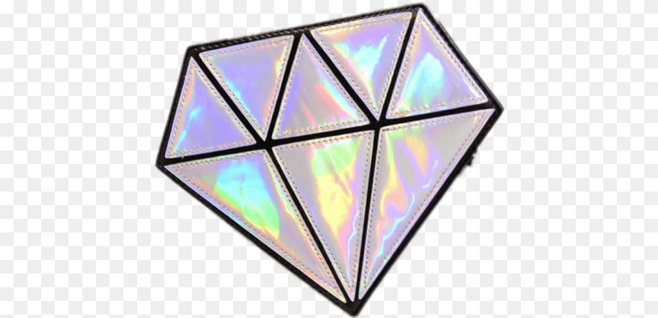 Holo Diamond Sticker By Monsteroftheart Report Abuse Holographic Diamond, Accessories, Gemstone, Jewelry, Ceiling Light Free Png Download