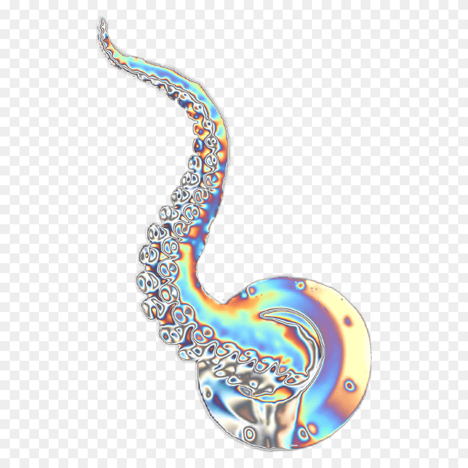 Holo Holographic Tentacles Octopus Freetoedit, Accessories, Jewelry, Smoke Pipe, Gemstone Free Transparent Png