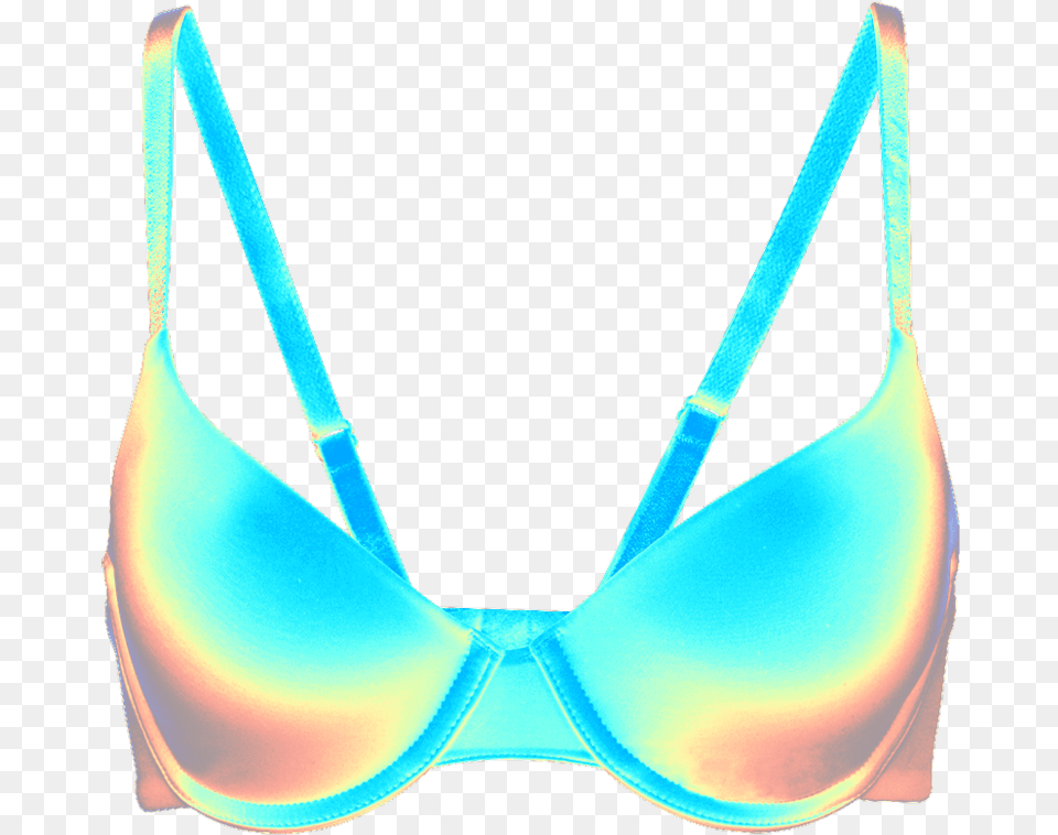 Holo Holographic Vaporwave Aesthetic Tumblr Brassiere, Bra, Clothing, Lingerie, Underwear Free Png Download