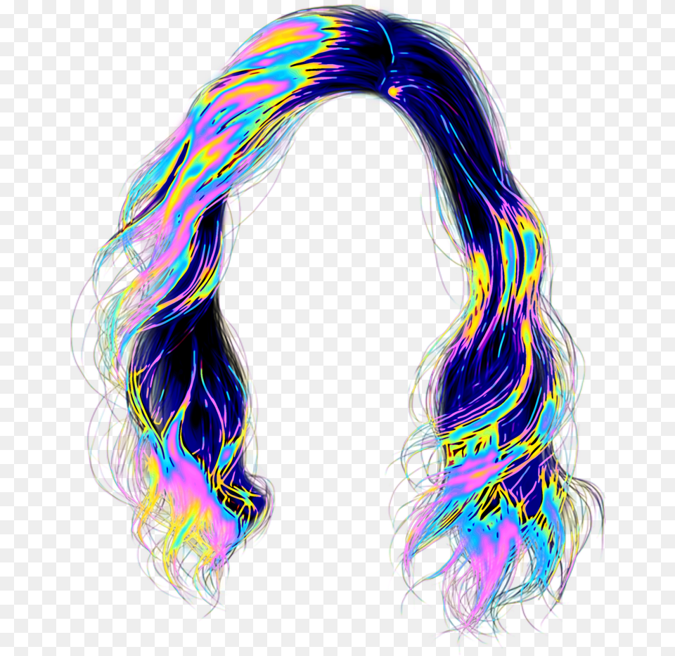 Holo Holographic Vaporwave Aesthetic Tumblr Sticker Graphic Design, Purple, Accessories, Adult, Female Png Image