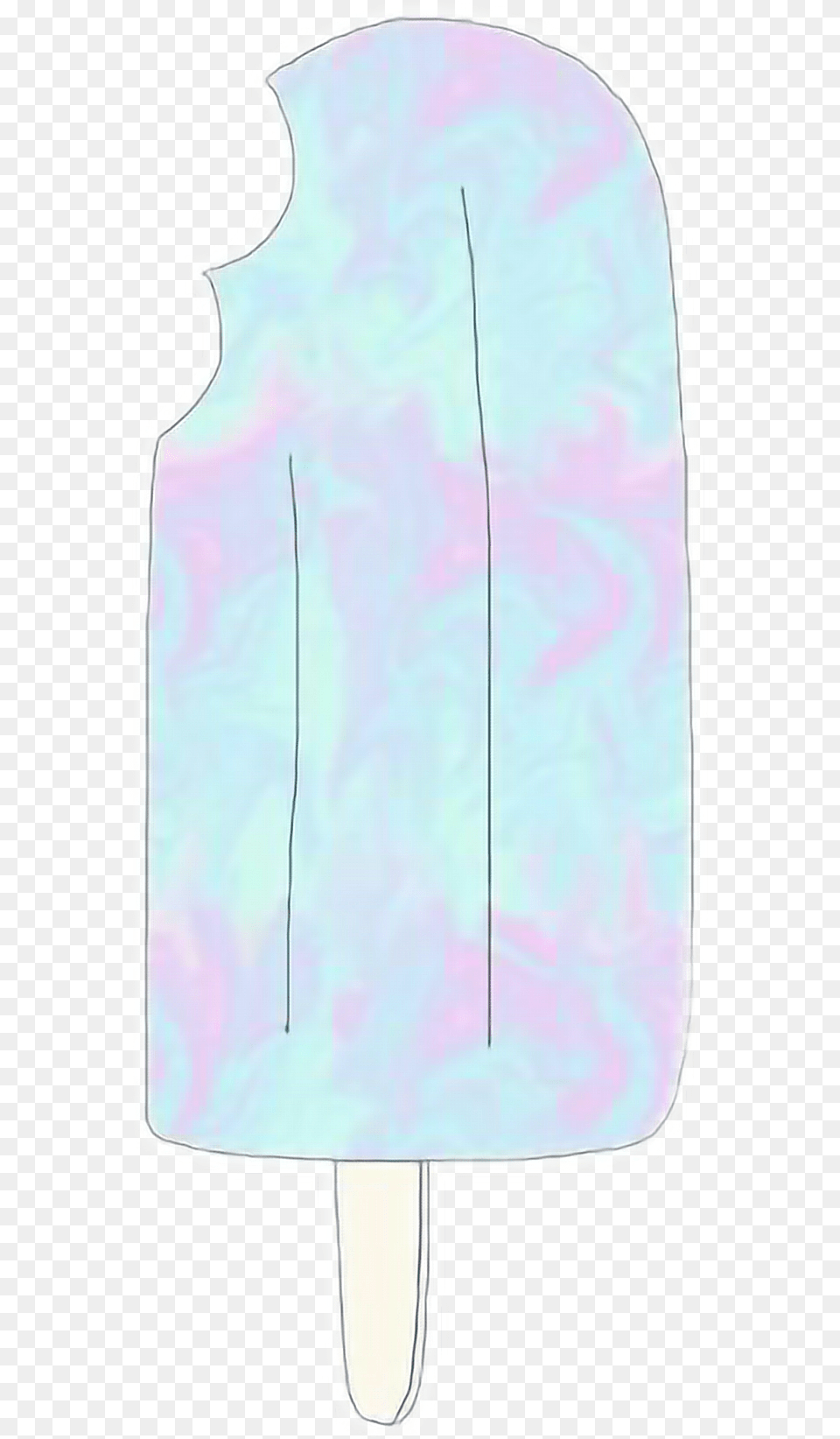 Holo Popsicle Tumblr Pastel Girlyoverlay Windshield, Clothing, Coat Png Image