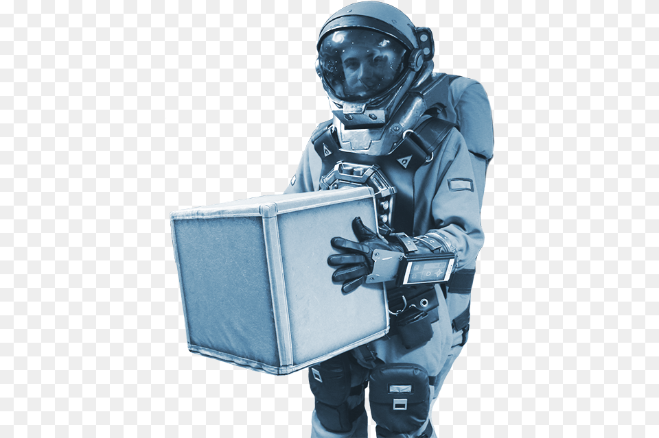 Hologram Version Of Me In A Space Suit Space Suit, Adult, Male, Man, Person Free Png