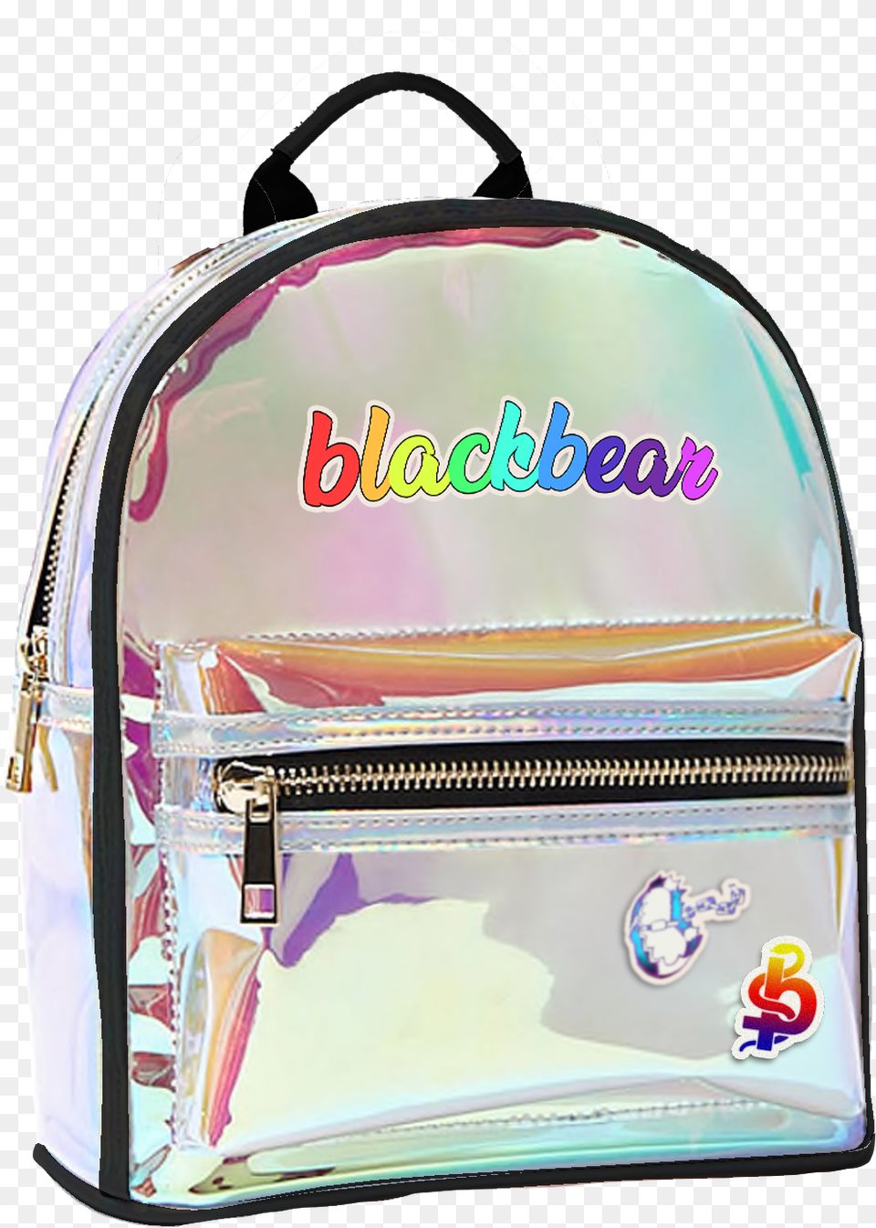 Holographic Backpack And Sticker Bundleclass Lazyload, Bag, Accessories, Handbag Free Png