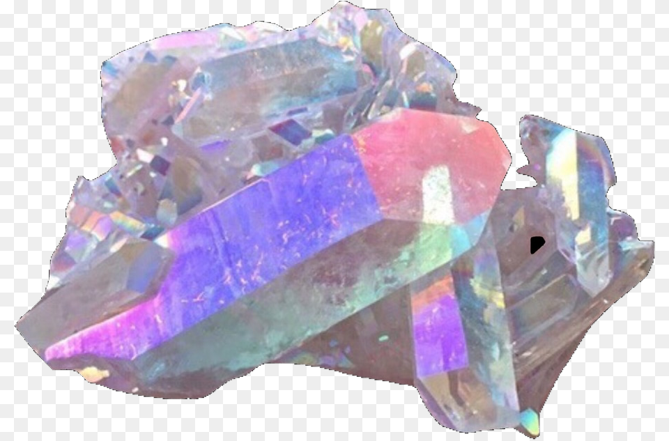 Holographic Crystal, Mineral, Quartz, Accessories, Gemstone Free Transparent Png