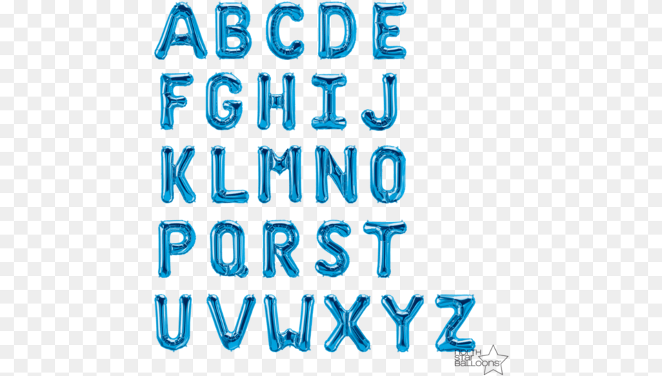 Holographic Letters Electric Blue, Light, Text, Alphabet Png Image