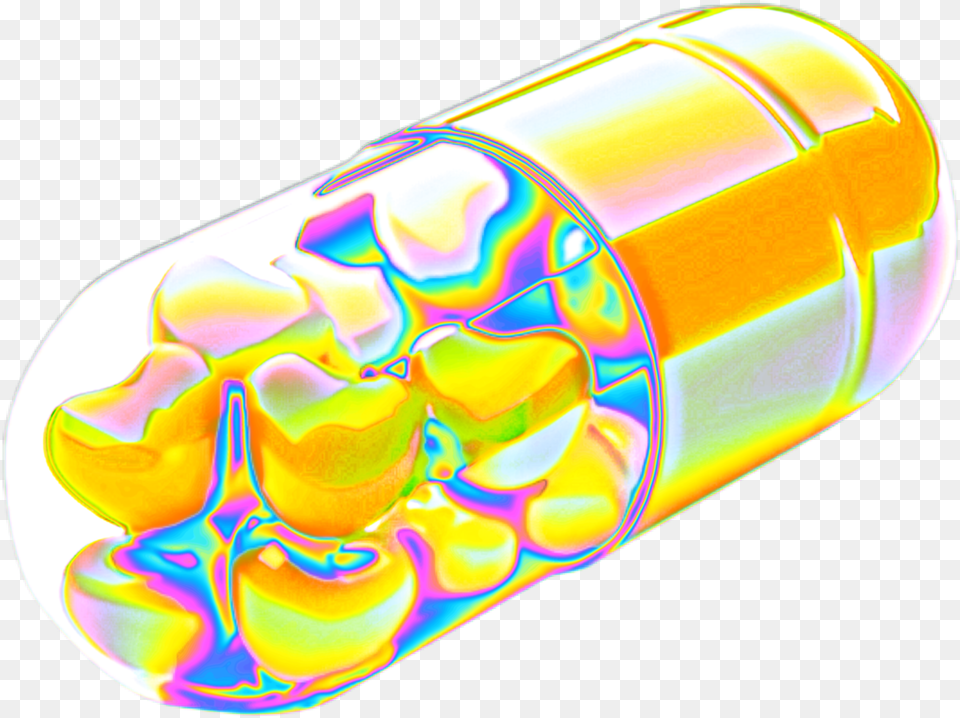 Holographic Pills Free Transparent Png