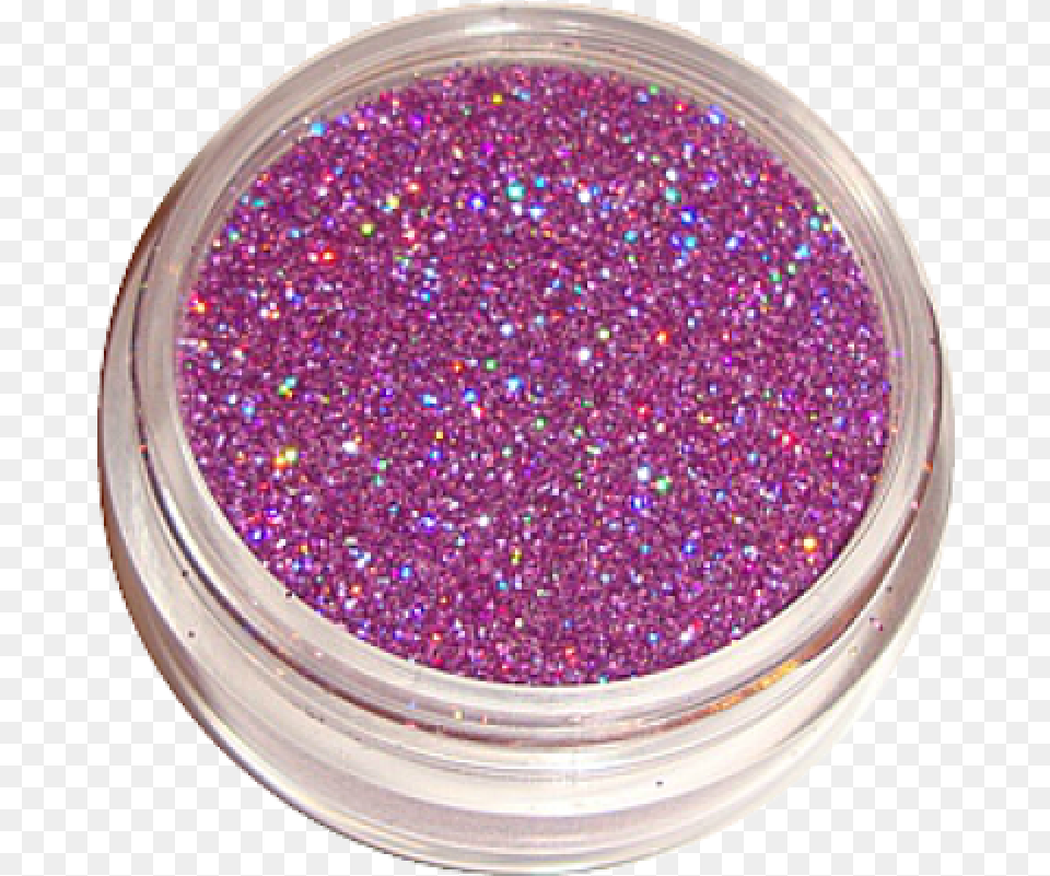 Holographic Pink Glitter Cosmetics Png