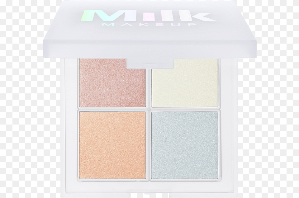 Holographic Powder Quad Milk Large Eye Shadow, Paint Container, Face, Head, Person Free Transparent Png