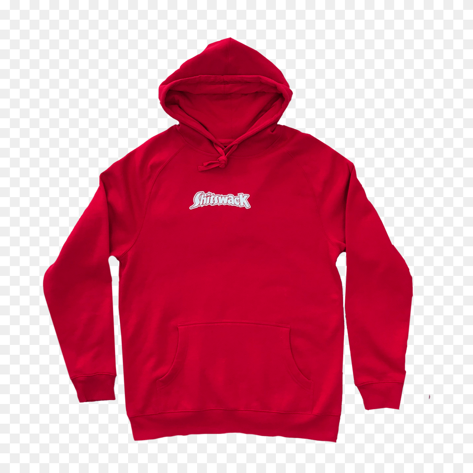 Holographic Red Hood Shitswack, Clothing, Hoodie, Knitwear, Sweater Png Image