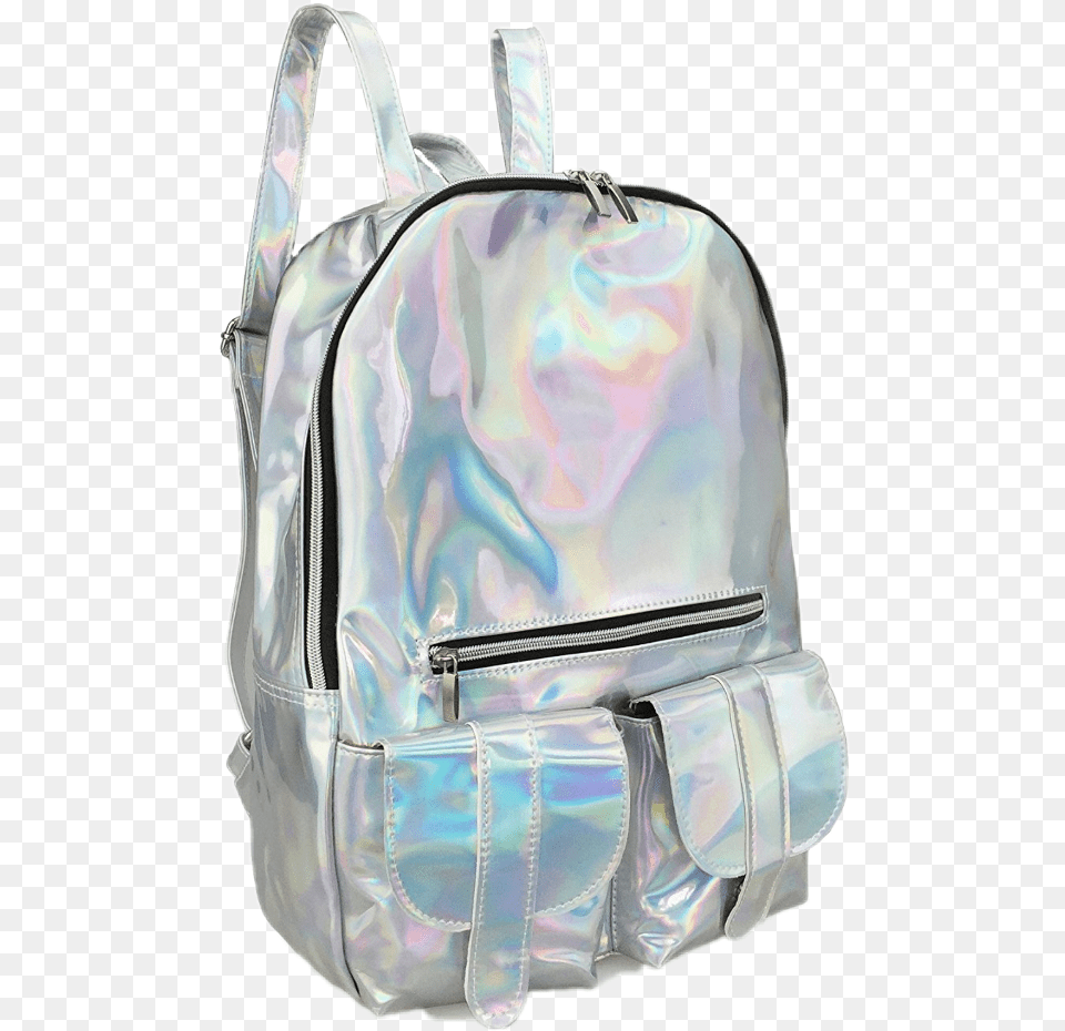 Holographic Tumblr Vaporwave Pngtumblr Holo Hologram Backpack, Bag, Accessories, Handbag Free Png Download