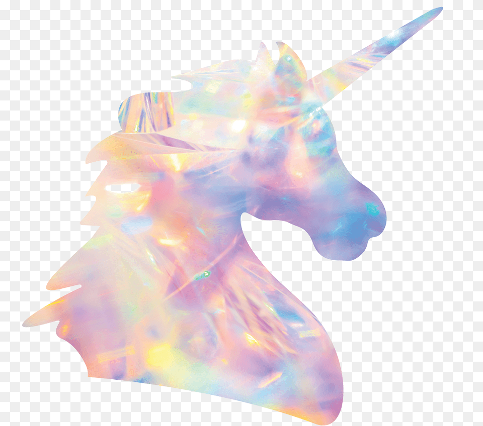 Holographic Unicorn Sticker Holographic Unicorn, Accessories, Ornament, Jewelry, Gemstone Free Png